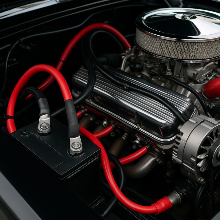 custom cut cable 10 custom cut cales being used on a car