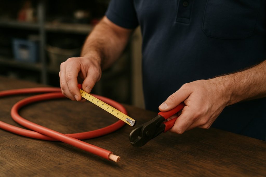 cutting a custom cut cable australia to exact length